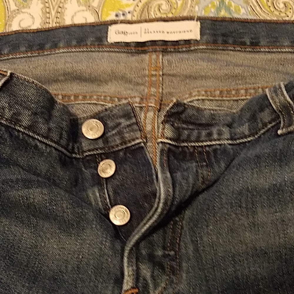 Gap Relaxed Boyfriend Jeans